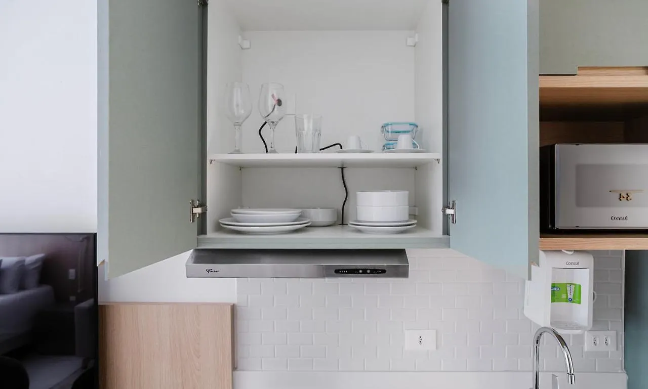 Appartamento Tabas - Studios No Coracao Da Vila Mariana No Essencia Da Vila San Paolo Brasile
